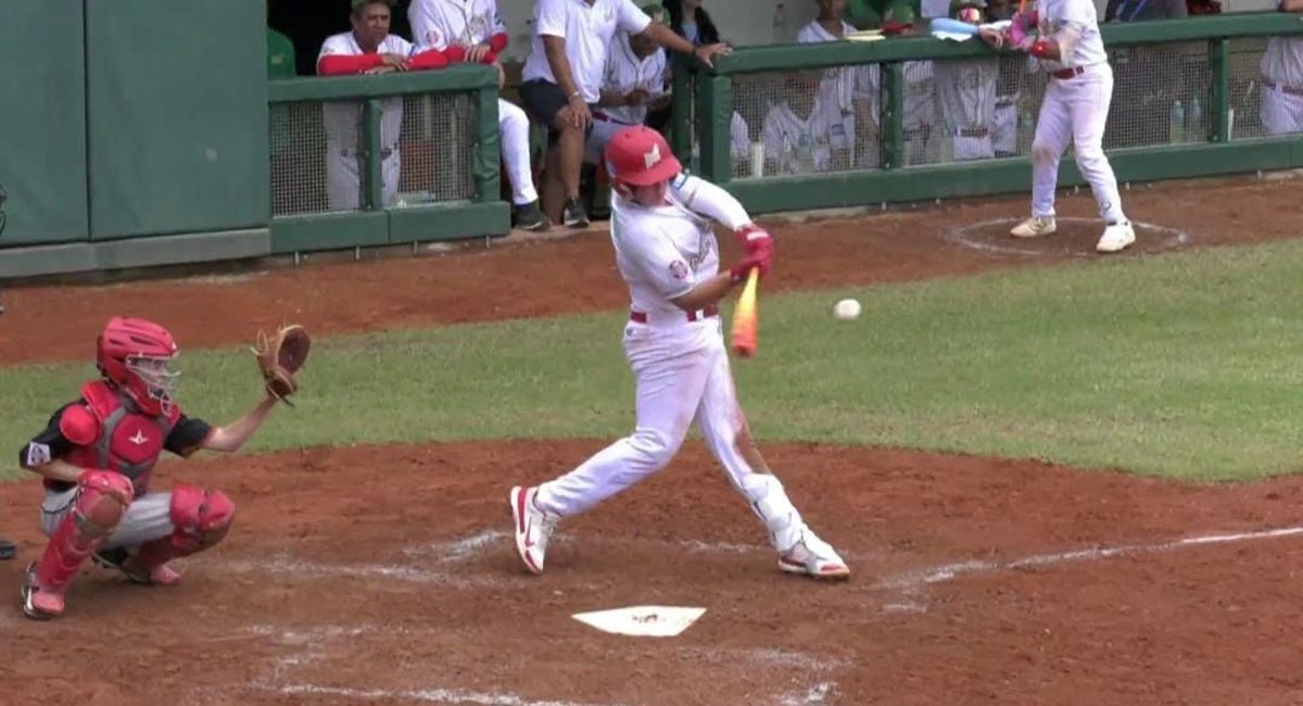 México gana a Alemania en Mundial de Beisbol U12 en Taiwán
