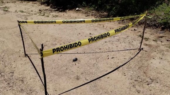 Militares aseguran una granada de fragmentación en Culiacán