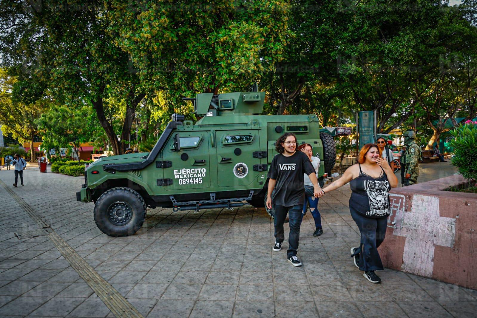 Autoridades de seguridad realizan operativo sobre la Álvaro Obregón, en Culiacán