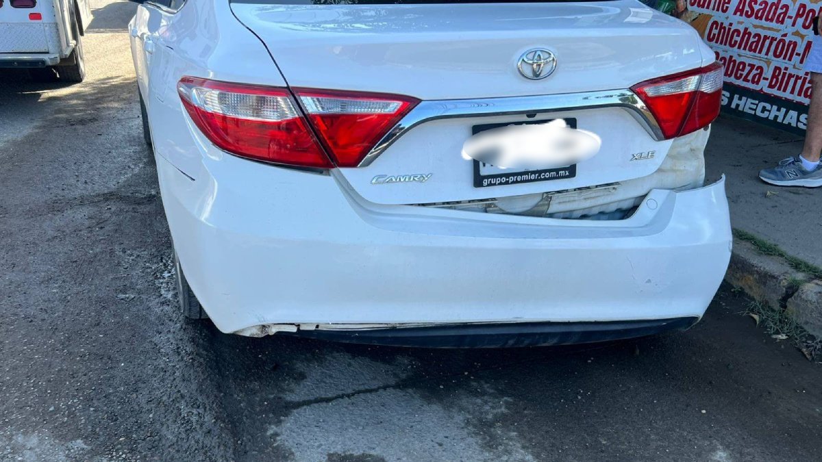 moto de accidente en maza auto