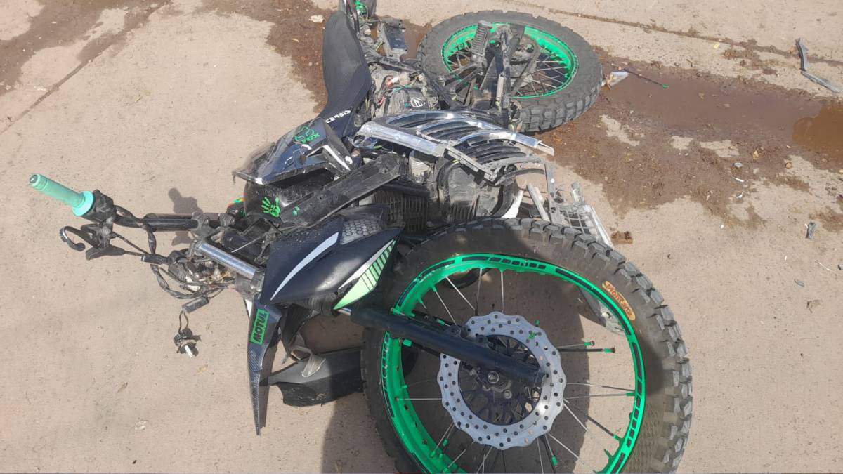 motociclista se accidenta en los mochis
