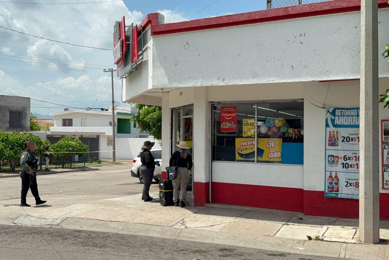 ¡Murió en el hospital! Atacan a balazos a hombre en expendio de cerveza de Culiacán