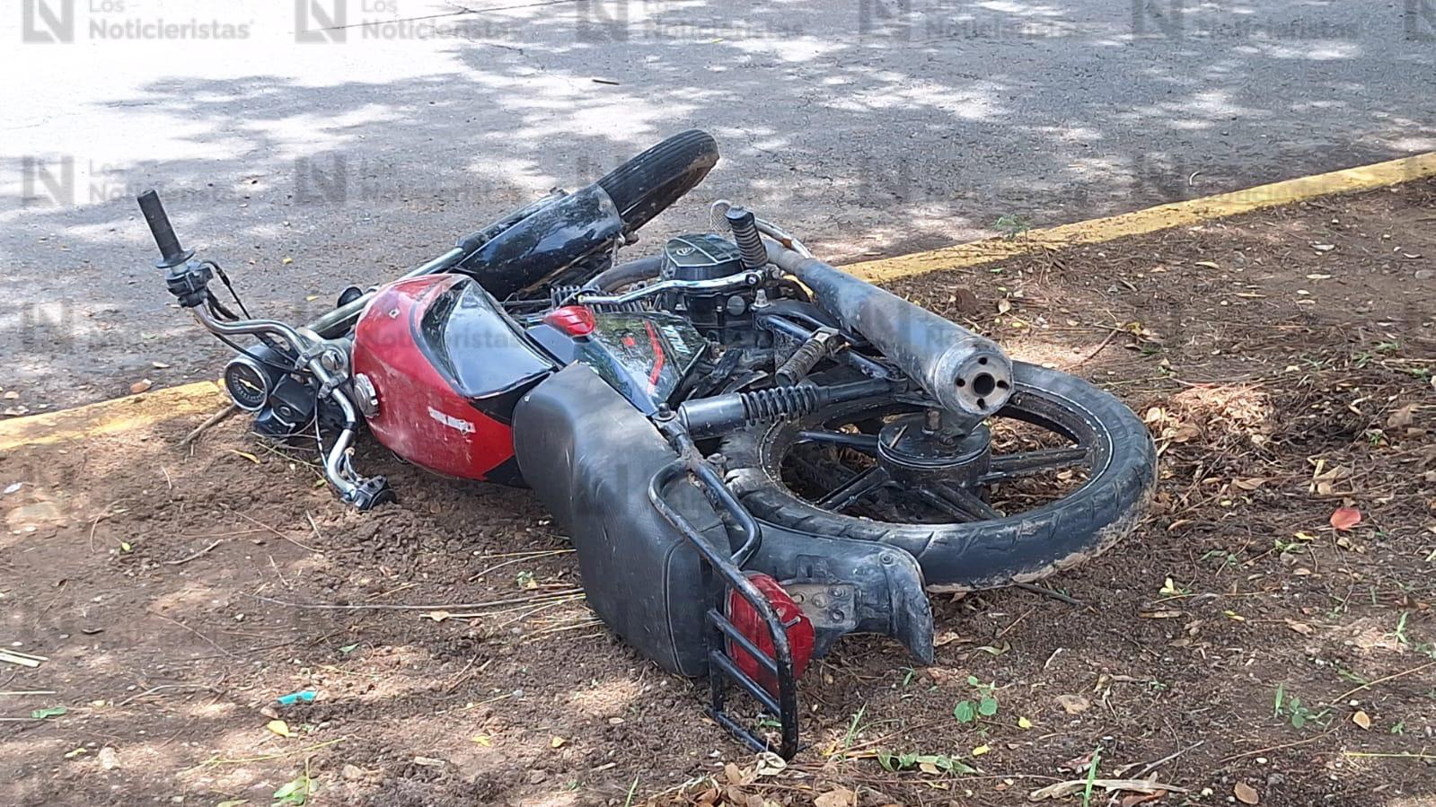 Muere Francisco Javier tras derrape de moto en Navolato
