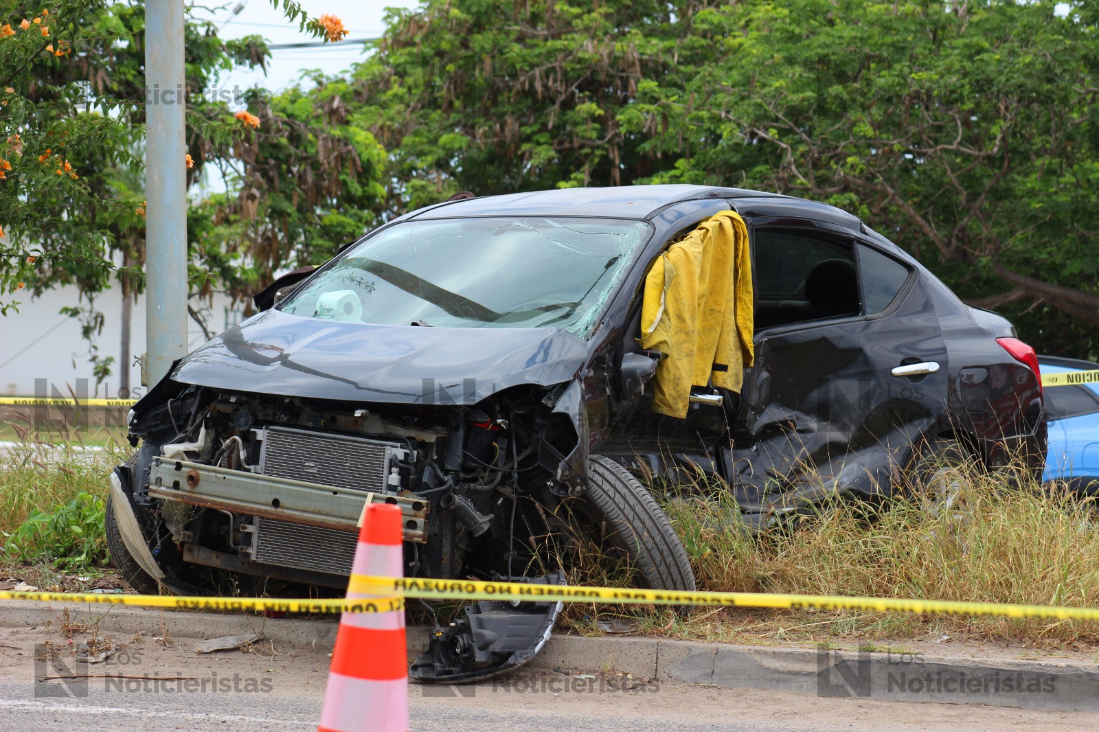 Mujer pierde la vida en fuerte choque sobre la carretera Internacional México 15, al sur de Mazatlán