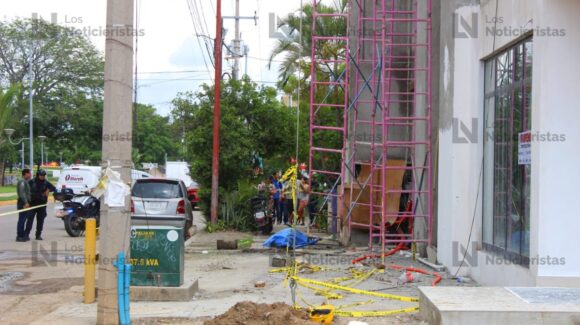 Trabajador muere electrocutado y otro resulta herido en obra en Mazatlán