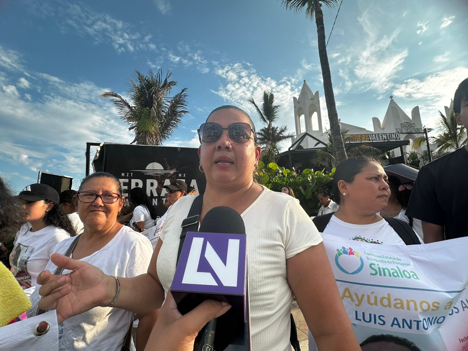 Nadia Berrelleza, hermana de desaparecida en Mazatlán