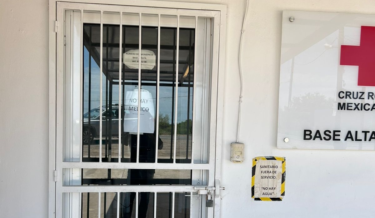Sin médico en Cruz Roja de Altata, Navolato, tras asesinato de paramédico