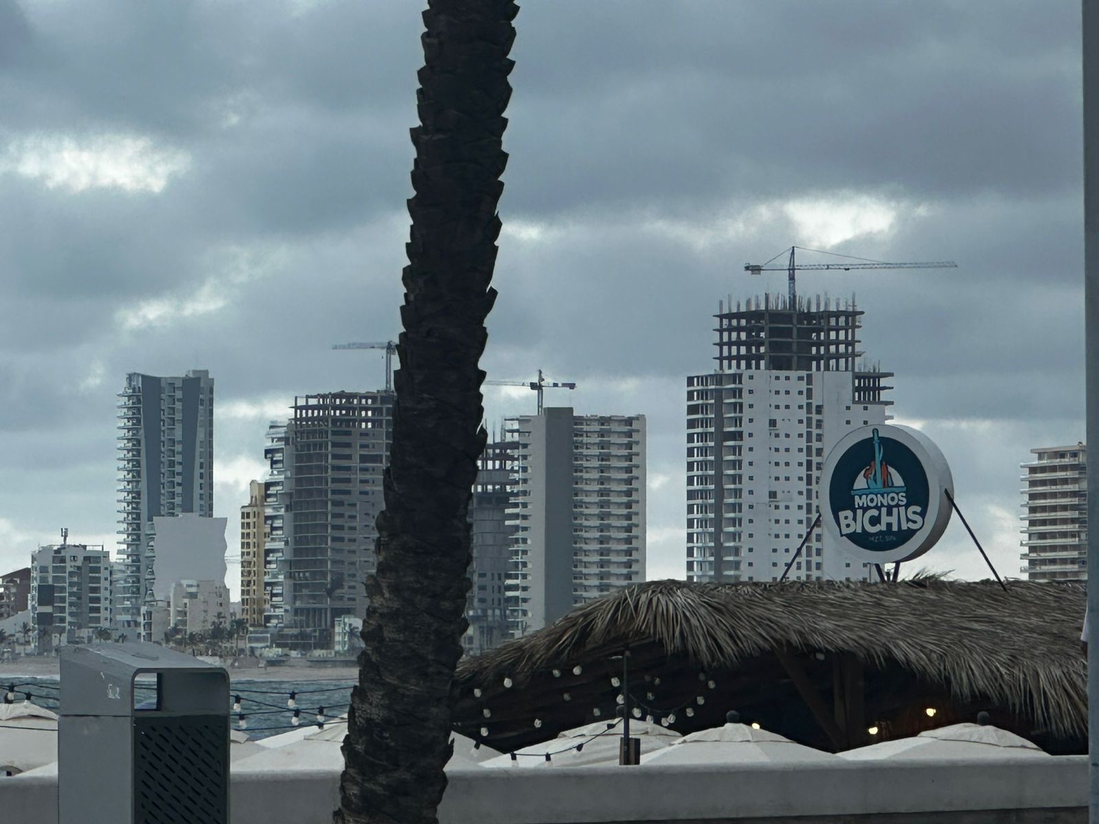 nublado en mazatlan