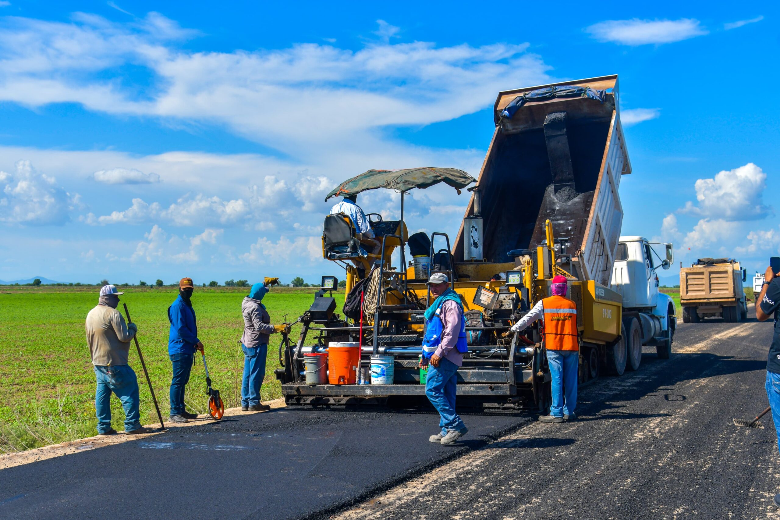 Concluyen trabajos de rehabilitación en carretera de La Escalera a Lucio Blanco, en Salvador Alvarado
