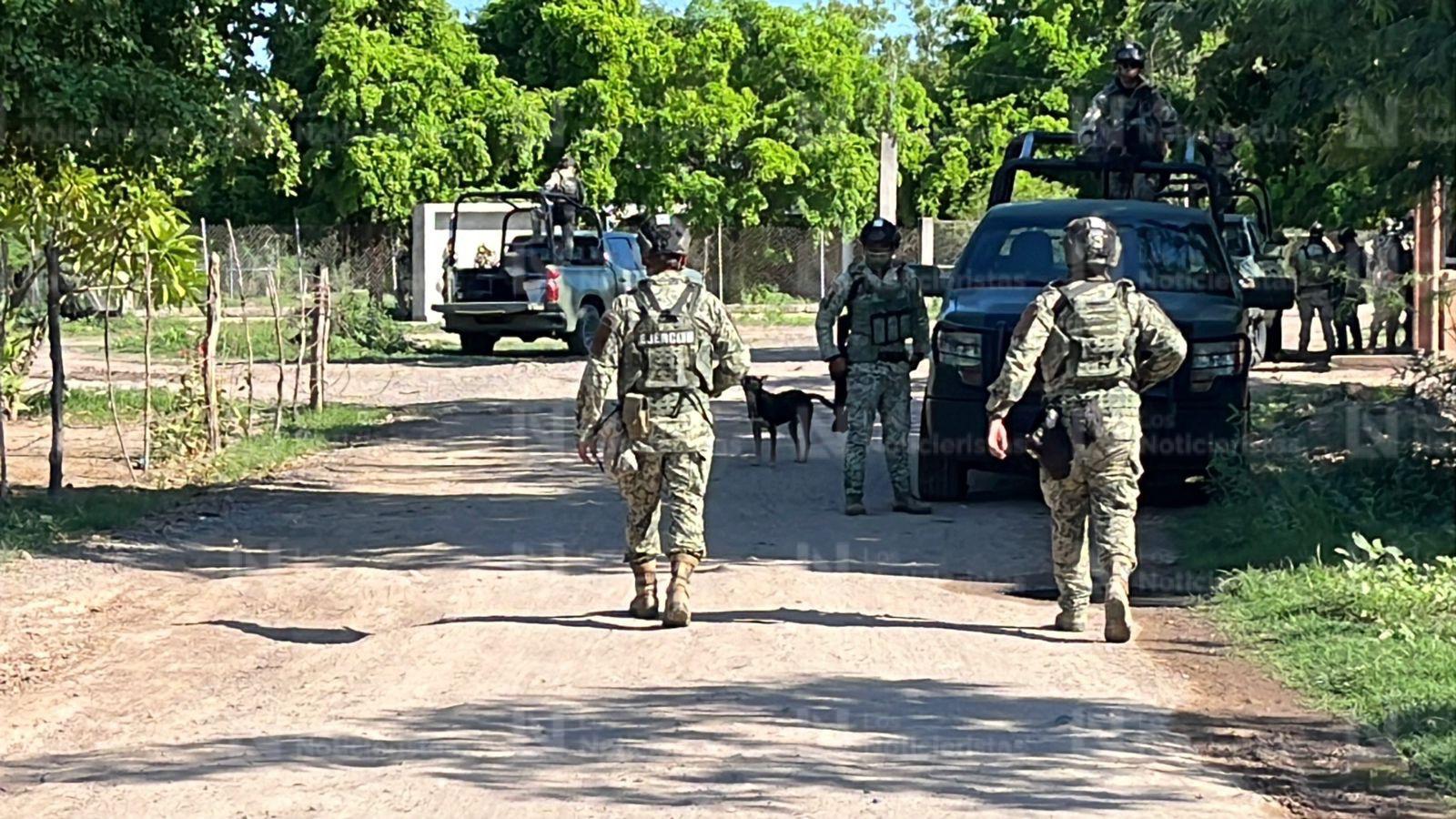 operativo de elementos del ejercito en guasave sinaloa