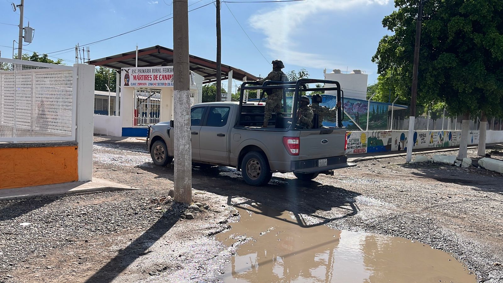 Fuerte operativo de la Marina en 6 de Mayo y Estación Bamoa, Guasave; persiste el hermetismo