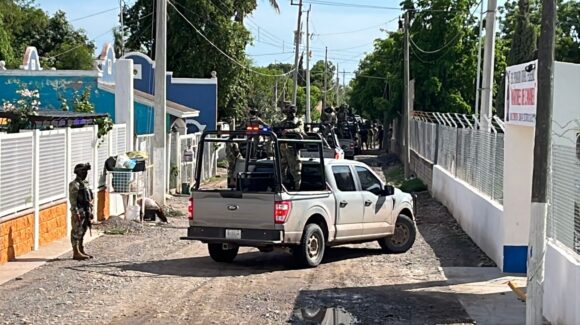 Fuerte operativo de la Marina en 6 de Mayo y Estación Bamoa, Guasave; persiste el hermetismo