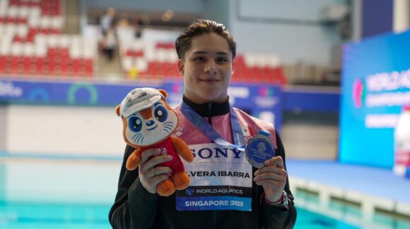 ¡Histórico! Osmar Olvera es ya el mexicano con más medallas mundiales