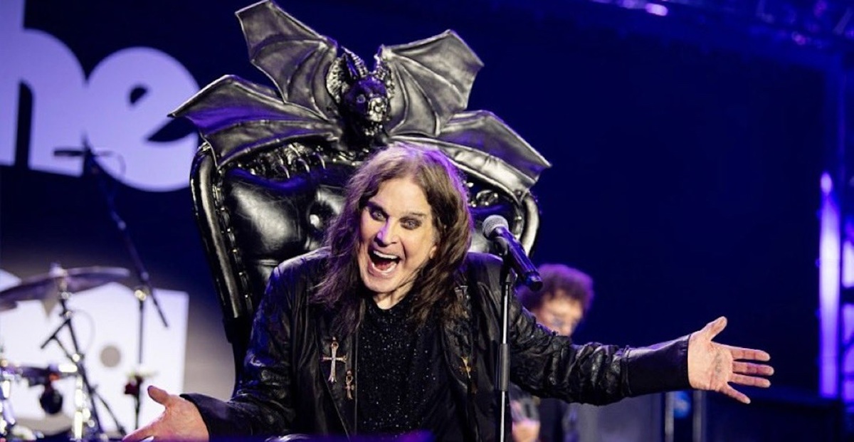 Ozzy Osbourne en su último concierto