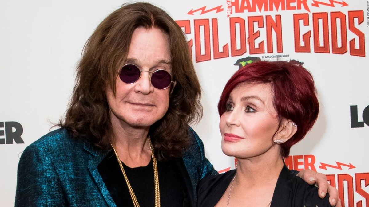 Ozzy Osbourne y su esposa Sharon