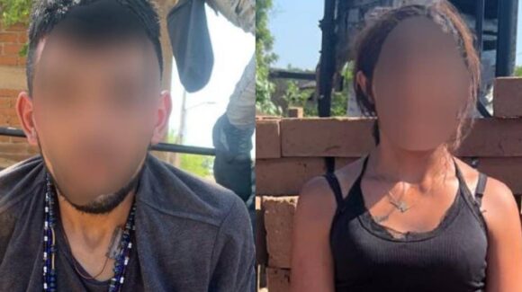 ¡Intentaron escapar! Detienen a pareja armada a bordo de una camioneta al norte de Culiacán