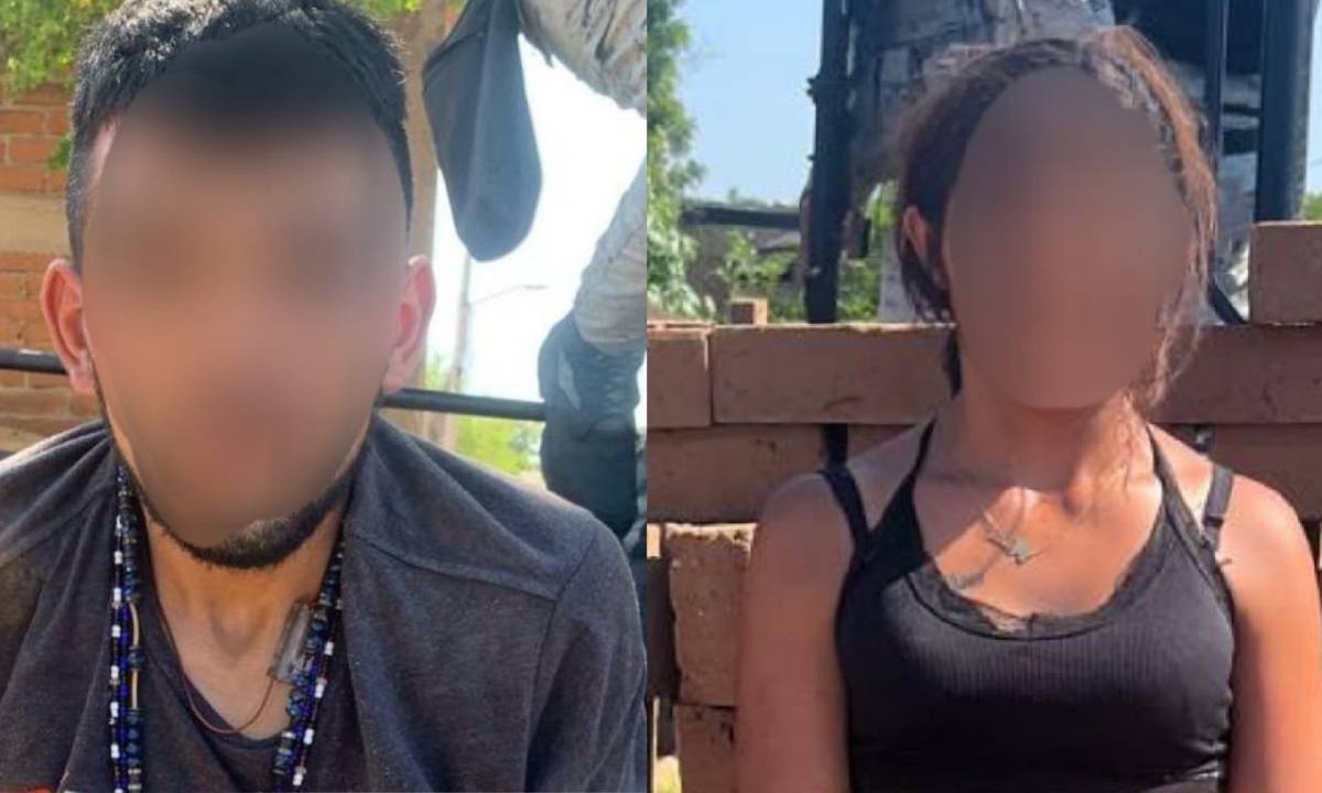¡Intentaron escapar! Detienen a pareja armada a bordo de una camioneta al norte de Culiacán