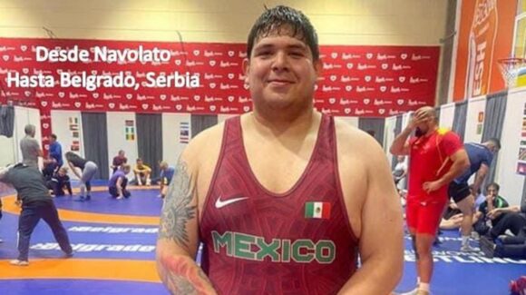 Listo Paúl Morales para el Festival Olímpico Mexicano de Lucha Grecorromana
