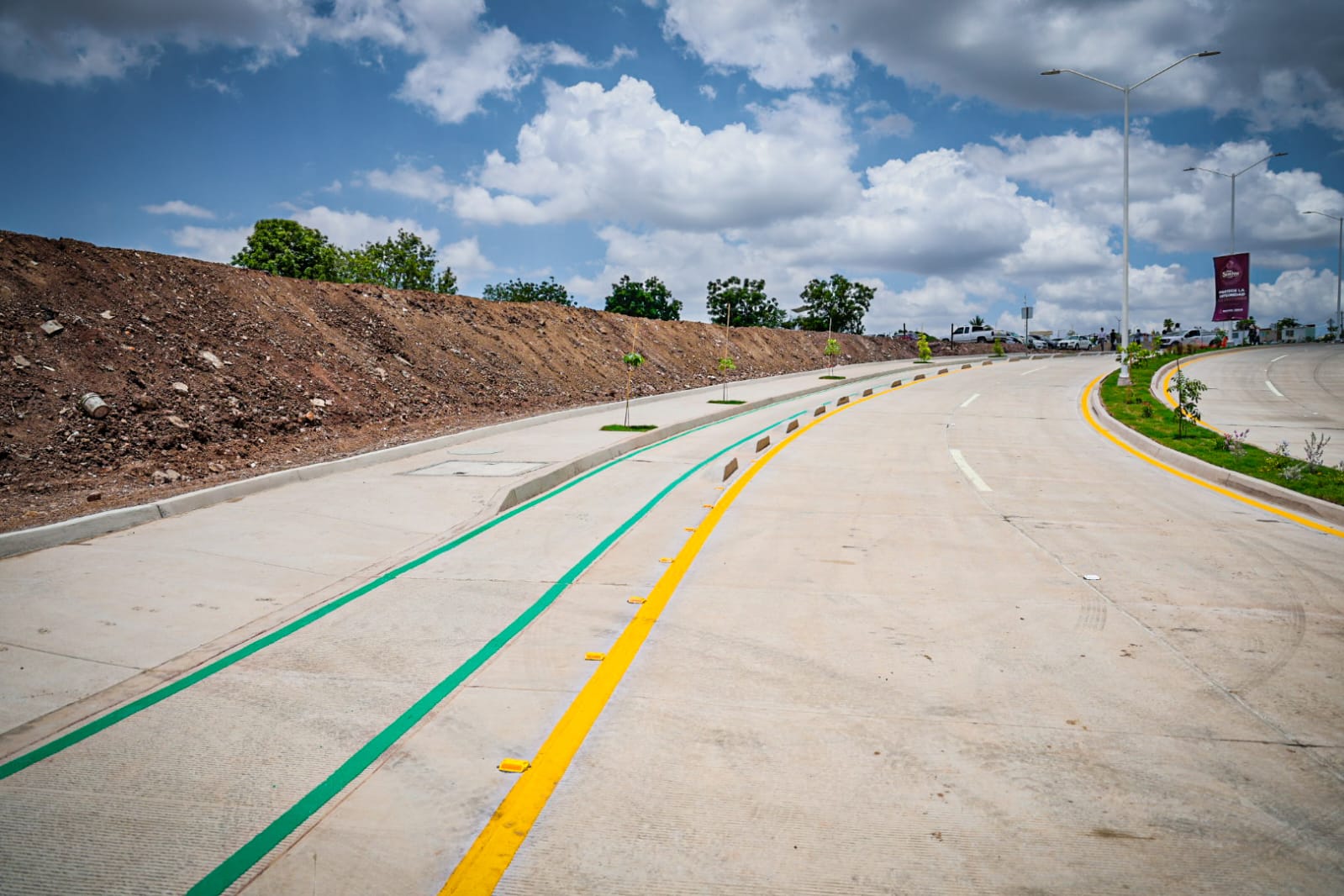 Rocha inaugura el nuevo puente Humaya en Santa Fe, Culiacán