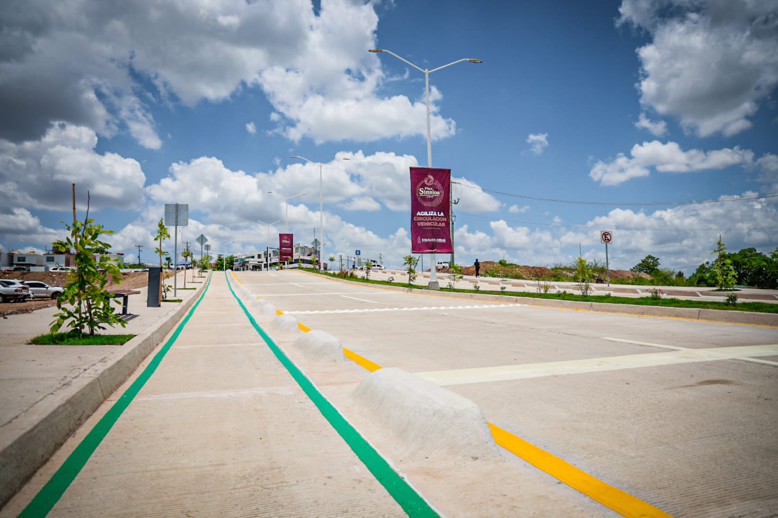 Rocha inaugura el nuevo puente Humaya en Santa Fe, Culiacán