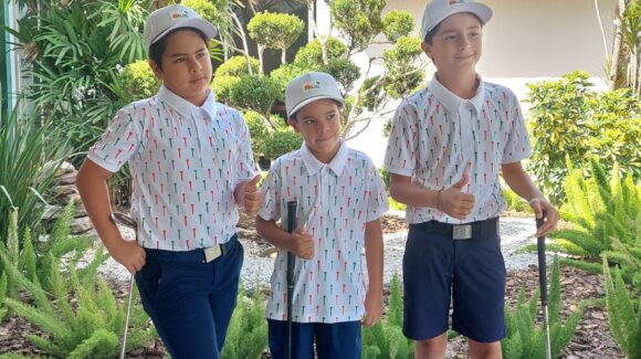 Pequeños golfistas de Los Mochis viajan rumbo al Torneo Mundial US Kids Golf 2025