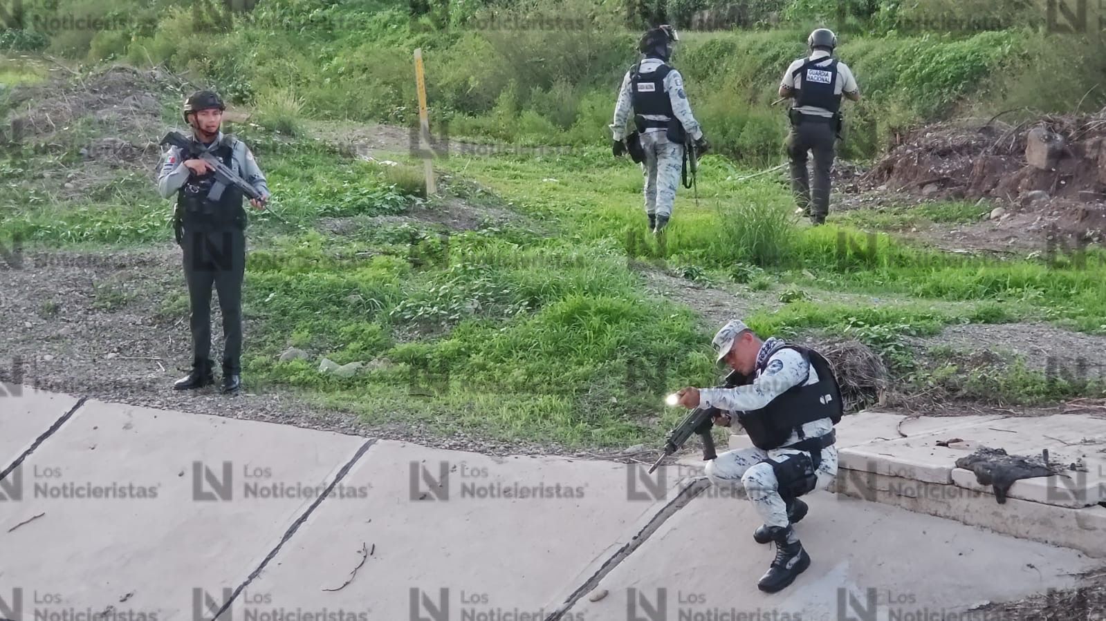 Tras persecución, detienen a un civil y aseguran un vehículo en Culiacán