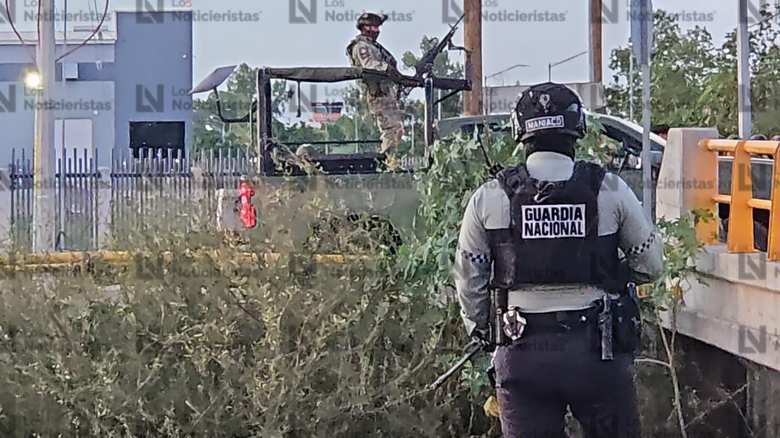 Tras persecución, detienen a un civil y aseguran un vehículo en Culiacán