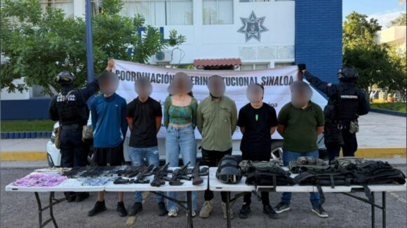 ¡Estaban en un hotel! Estos son los 6 detenidos sobre la Culiacán-Navolato, 3 menores y 1 mujer