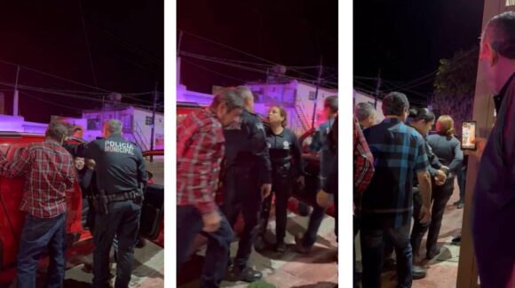VIDEO | Agente de la policía de Guasave es detenida tras protagonizar un choque cuando viajaba alcoholizada
