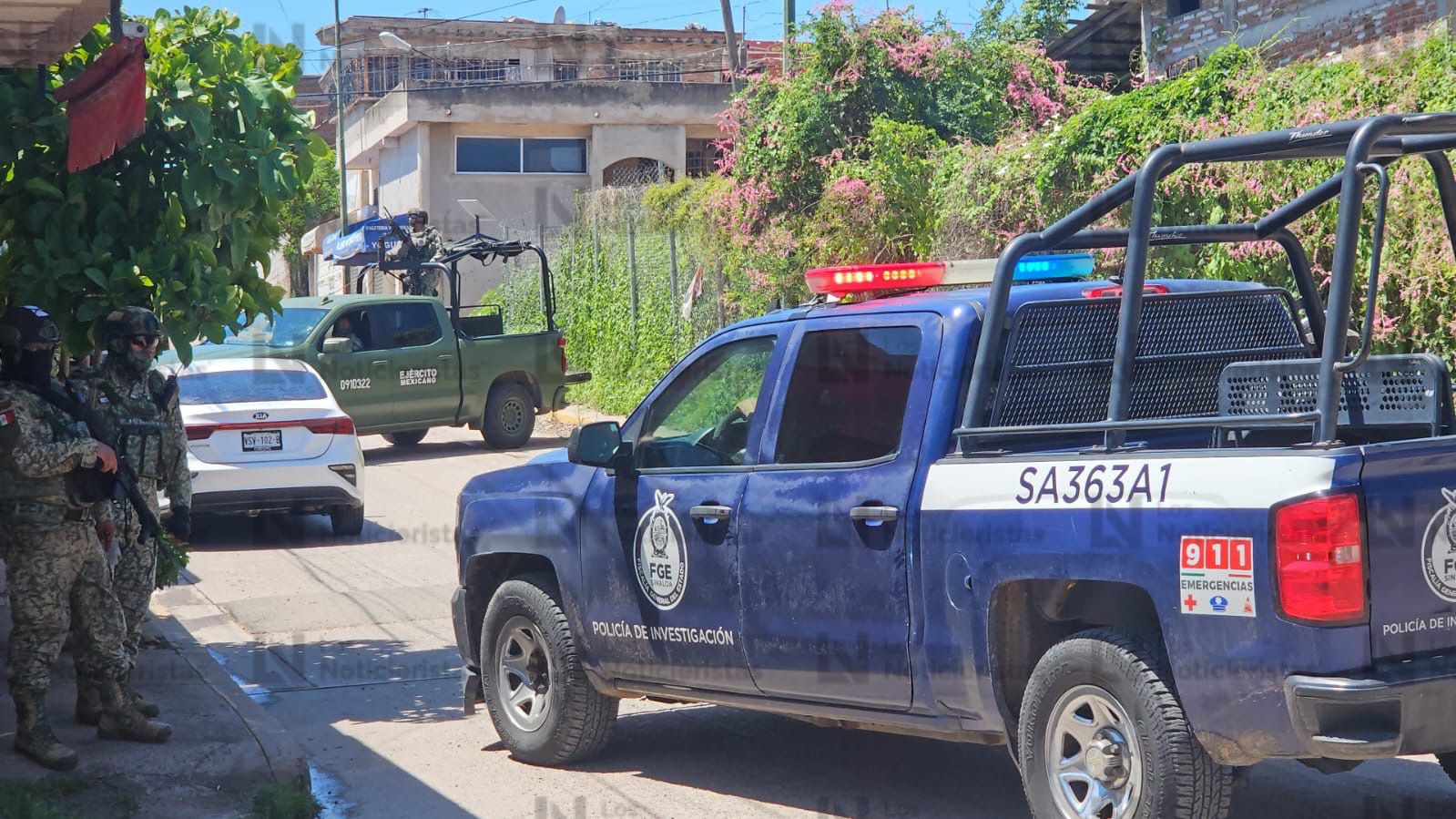 Atacan a balazos a dos hombres en la Lázaro Cárdenas de Culiacán