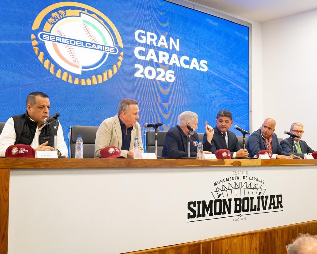 conferencia de prensa de serie del caribe gran caracas 2026