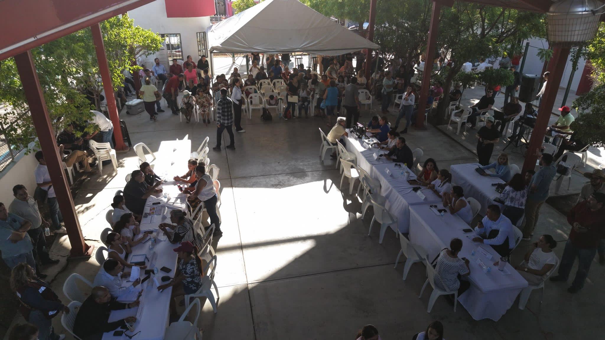 Programa "Contigo Mazatlán" en la Francisco I. Madero