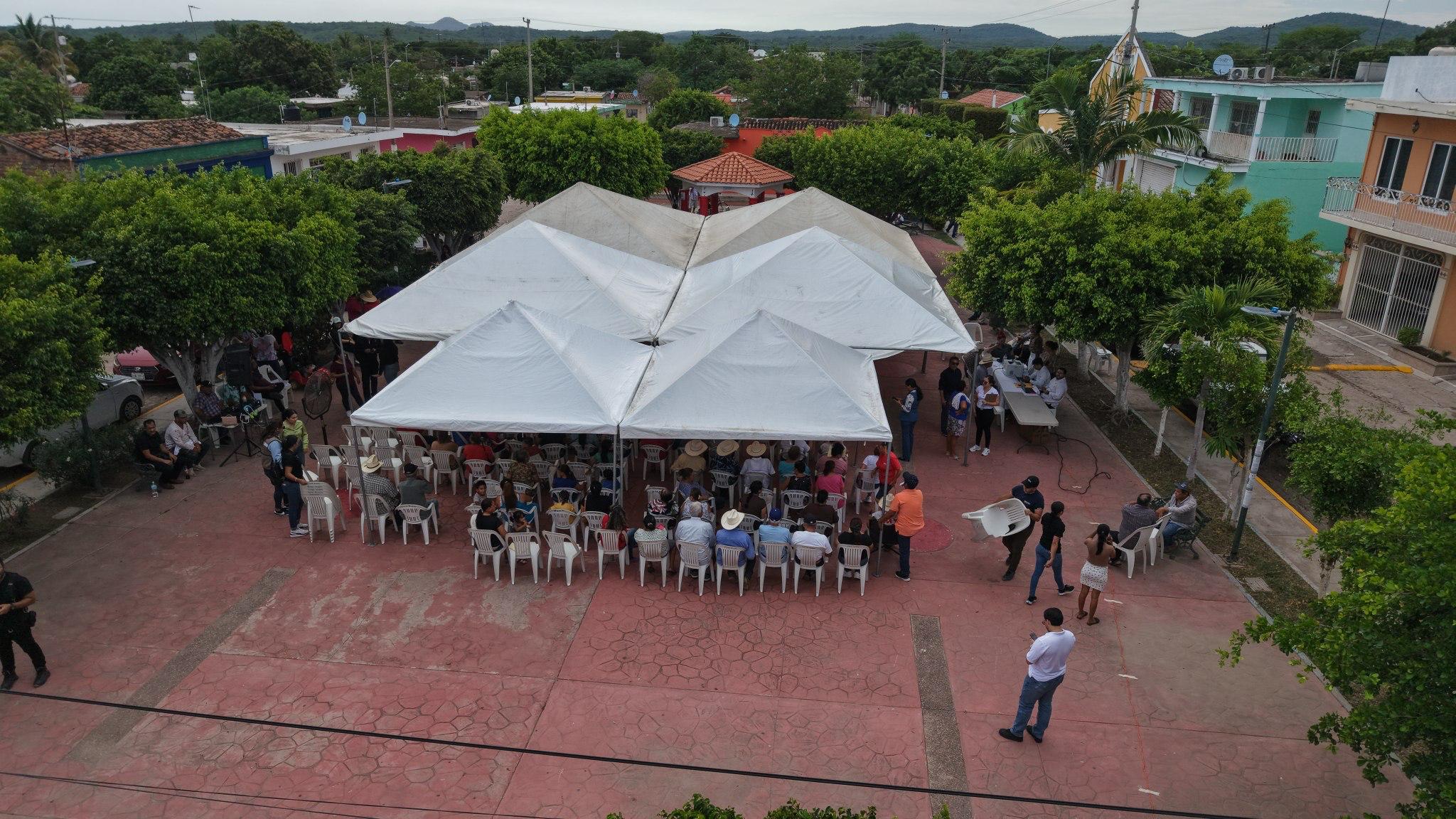 Programa Contigo Mazatán llega a Escamillas
