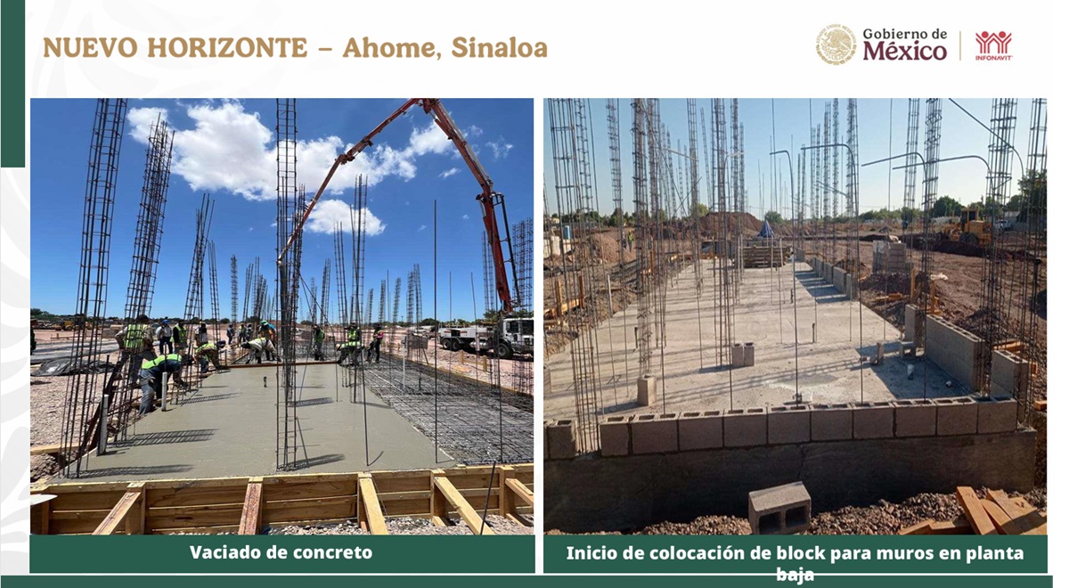 Avances del proyecto Nuevo Horizonte en Ahome