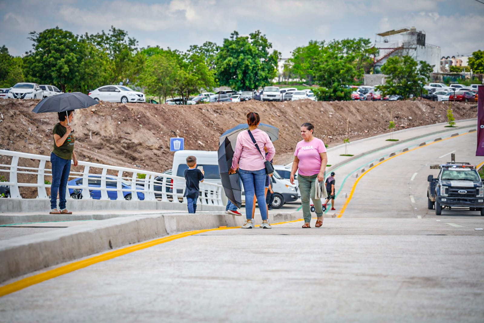 Rocha inaugura el nuevo puente Humaya en Santa Fe, Culiacán