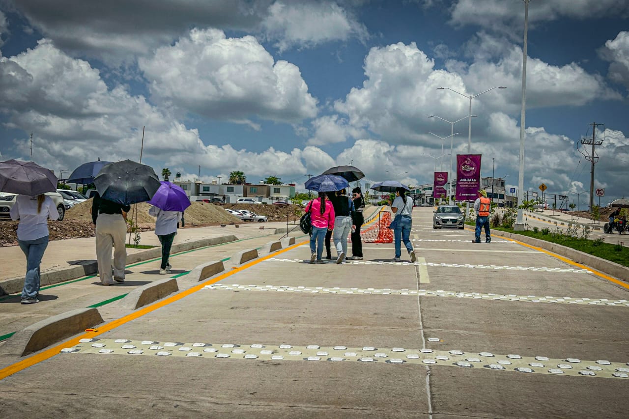 Rocha inaugura el nuevo puente Humaya en Santa Fe, Culiacán