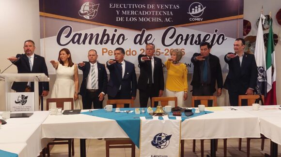 Ramón Carrillo Vázquez nuevo presidente de la Asociación de Ejecutivos de Ventas de Los Mochis AC