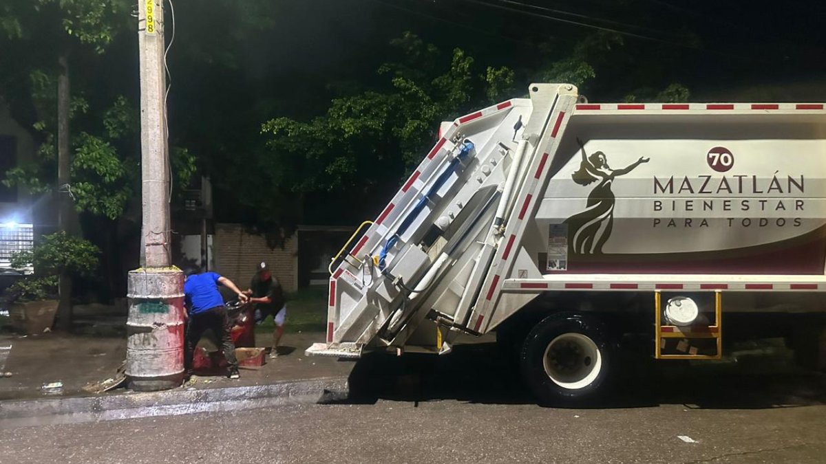 reconecta de basura en mazatlan