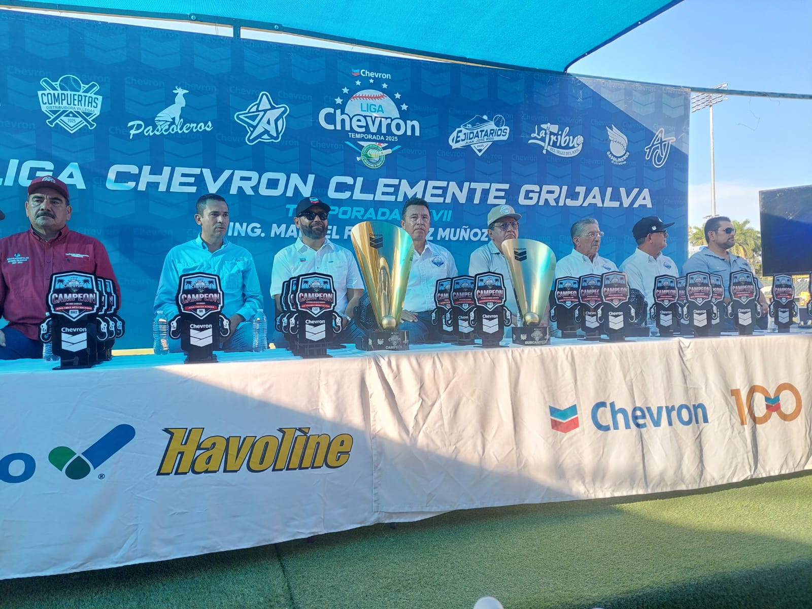 Reconocen a lo más destacado de la Liga Chevron-Clemente Grijalva