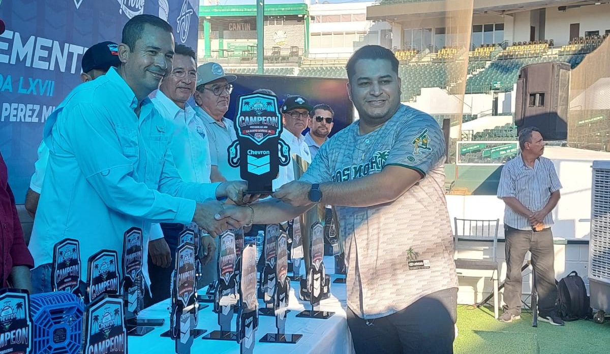 Reconocen a lo más destacado de la Liga Chevron-Clemente Grijalva