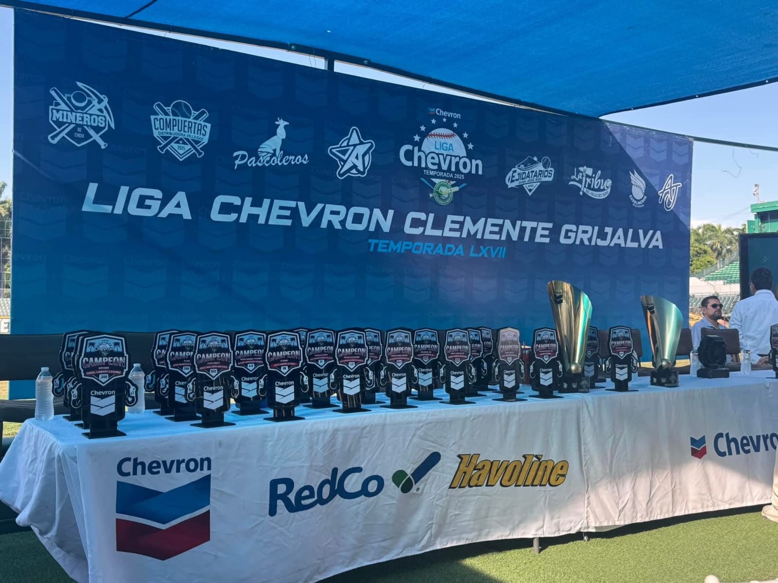 Reconocen a lo más destacado de la Liga Chevron-Clemente Grijalva