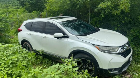 Localizan CR-V robada en la Ampliación 5 de Febrero, en Culiacán
