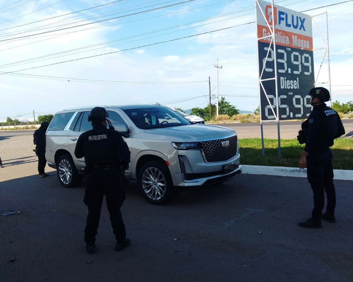 Recuperan una Escalade robada en Culiacán