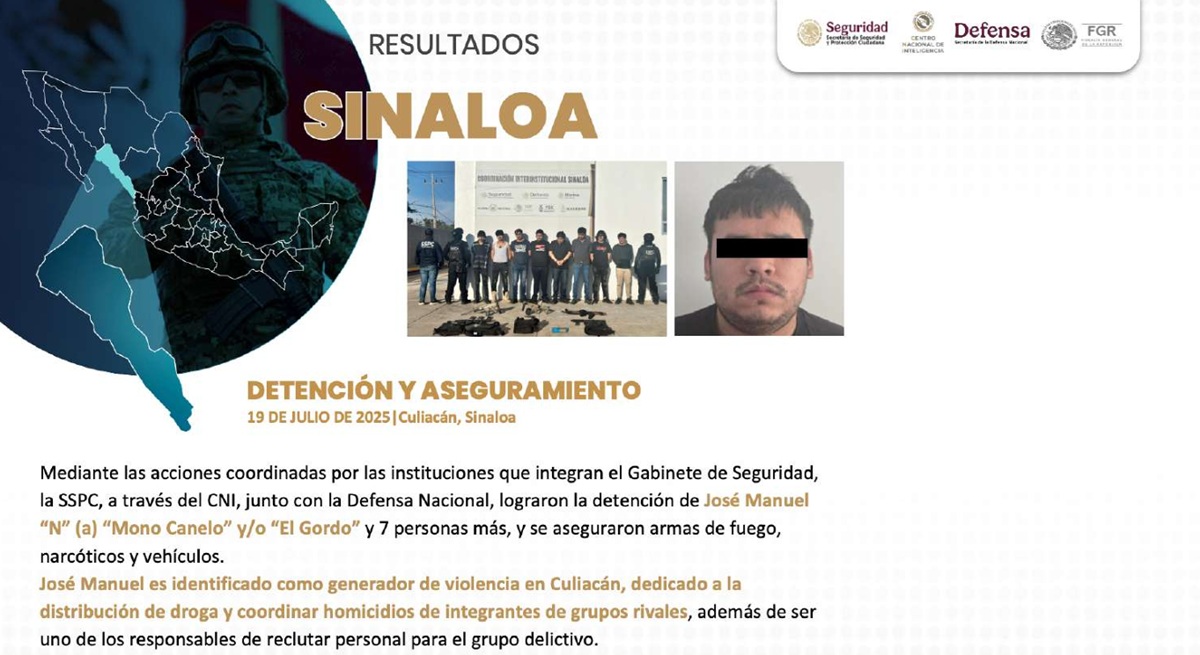 Resultados de Seguridad en Culiacán, Sinaloa