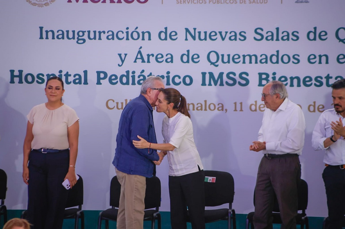 En Sinaloa se le estima, sabemos que tenemos su respaldo: Rocha da la bienvenida a Sheinbaum
