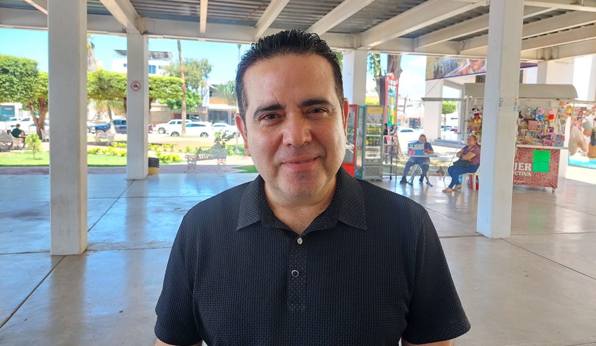 Romel Baéz, director de la Casa de la Cultura de Salvador Alvarado