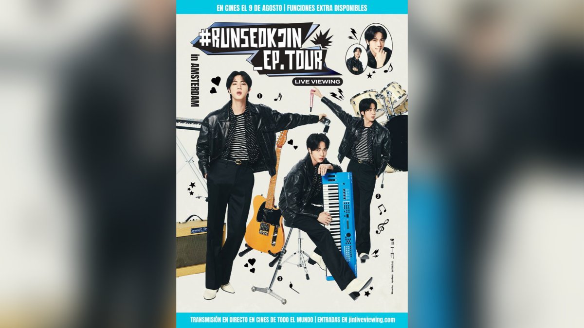 Llega a los cines de Culiacán el #RUNSEOKJIN EP. TOUR