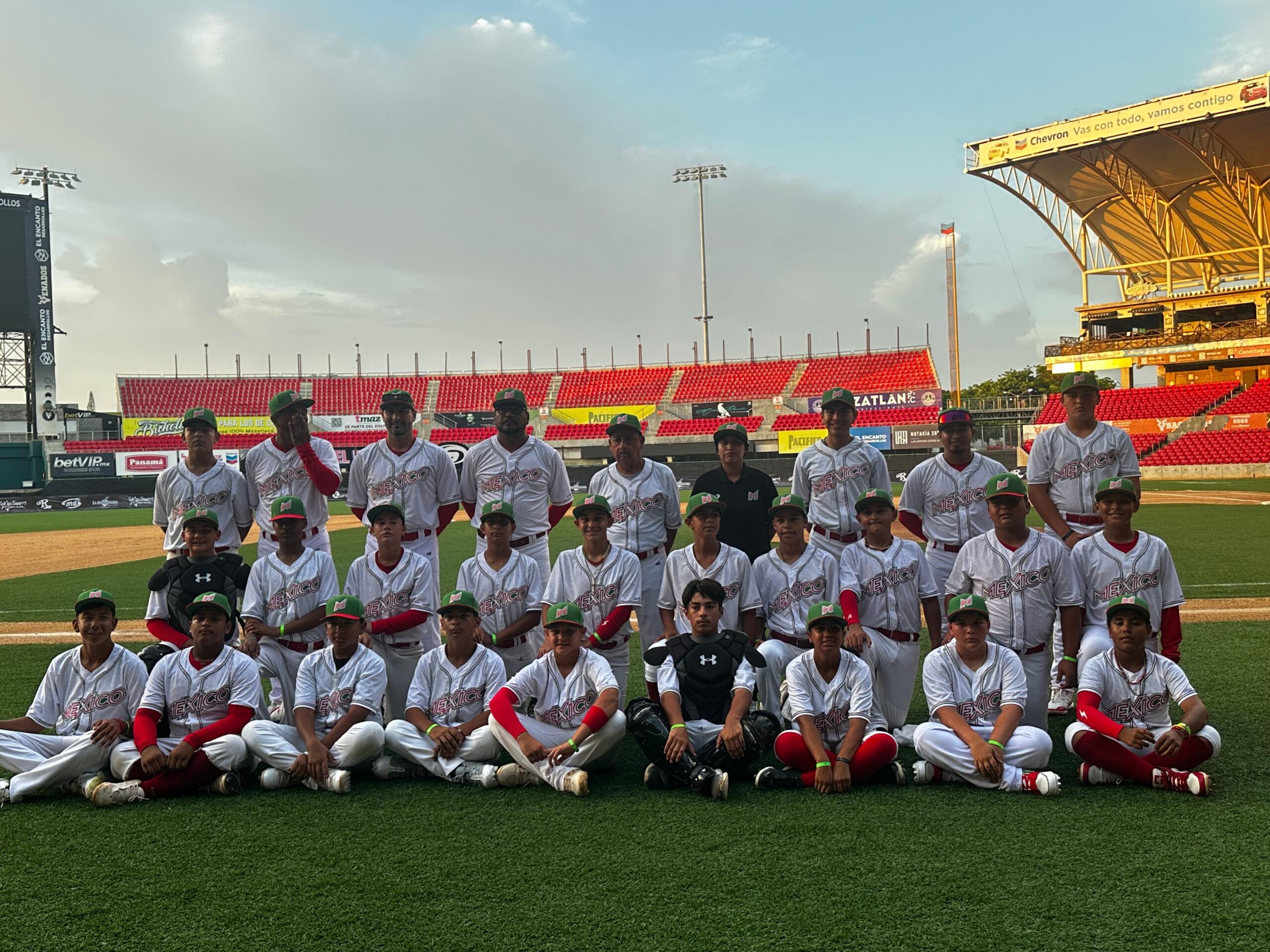 Selección U12 realiza juego de preparación en Mazatlán
