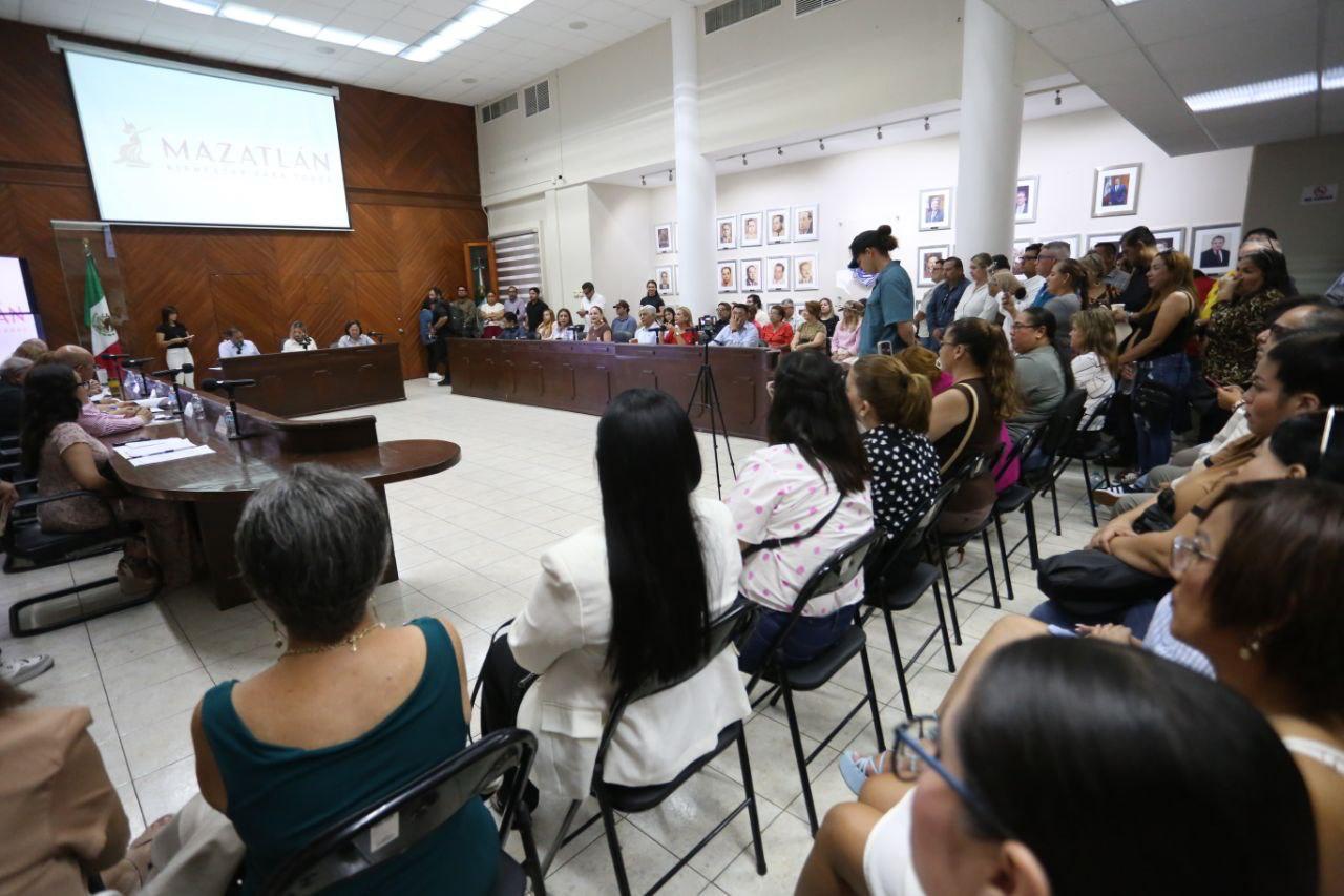 sesión ordinaria del Ayuntamiento de Mazatlán