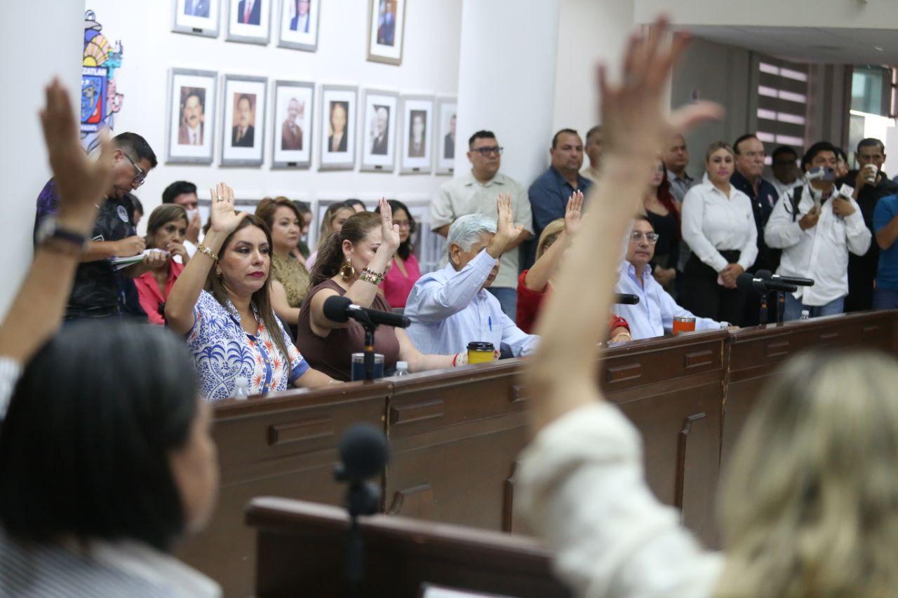 sesión ordinaria del Ayuntamiento de Mazatlán